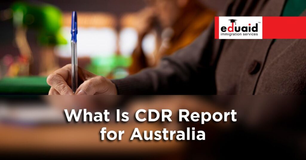What Is CDR Report for Australia